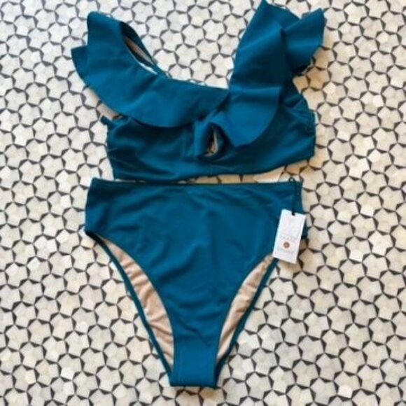 Shade & Shore Bikini Set – 36C Top / Medium Bottom – NWT - Picture 1 of 10